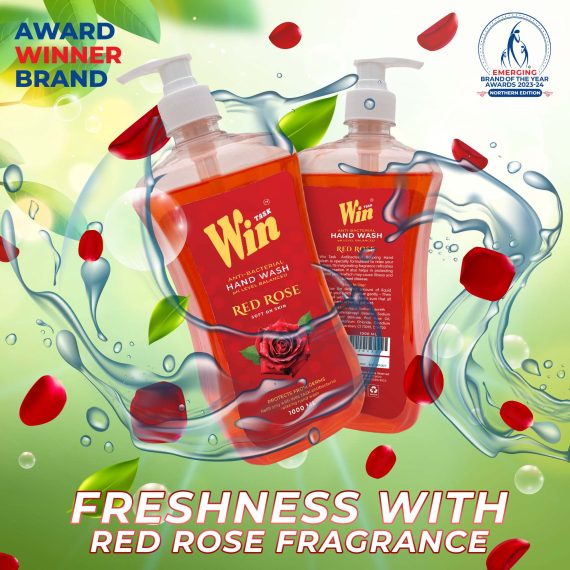 Handwash Liquid Rose (1000ml) - Image 3