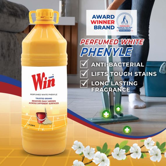 Perfumed White Phenyl Liquid (3 Liters) - Image 3