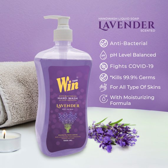 Handwash Liquid Lavender (1000ml) - Image 4