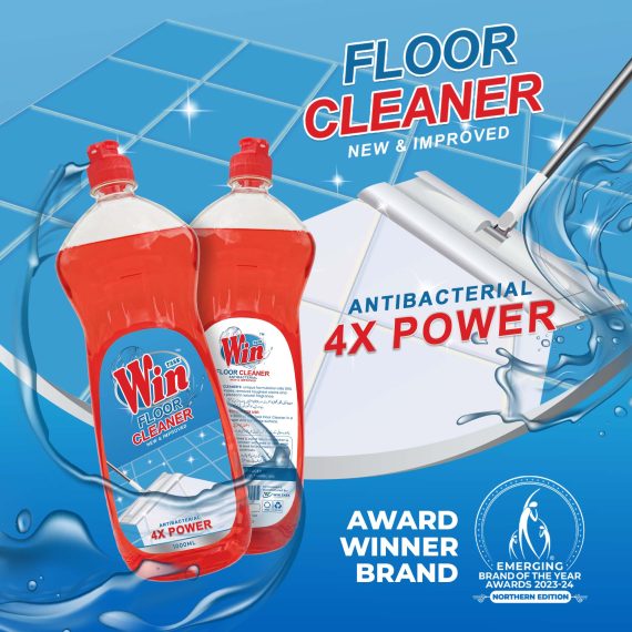 Floor Cleaner Liquid Red Rose (1000ml) - Image 3