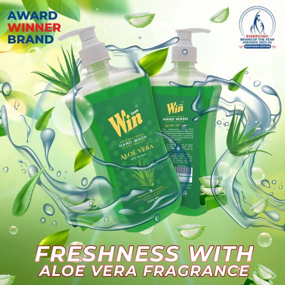 Handwash Liquid Aloe Vera (1000ml) - Image 3