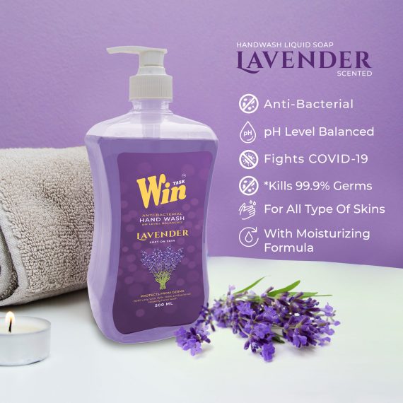 Handwash Liquid Lavender (500ml) - Image 4