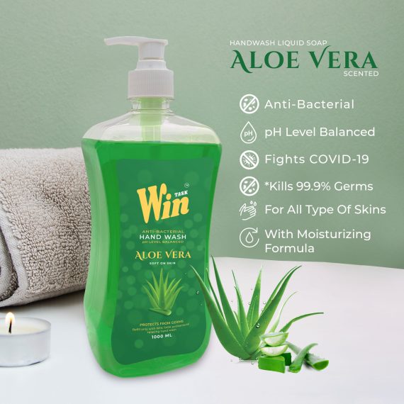 Handwash Liquid Aloe Vera (1000ml) - Image 4