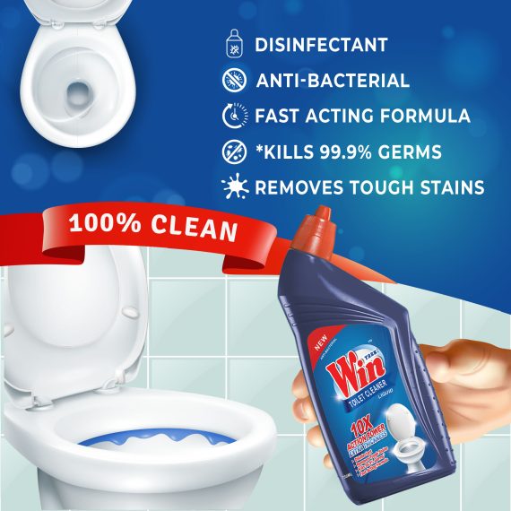 Toilet Cleaner Liquid (750ml) - Image 4